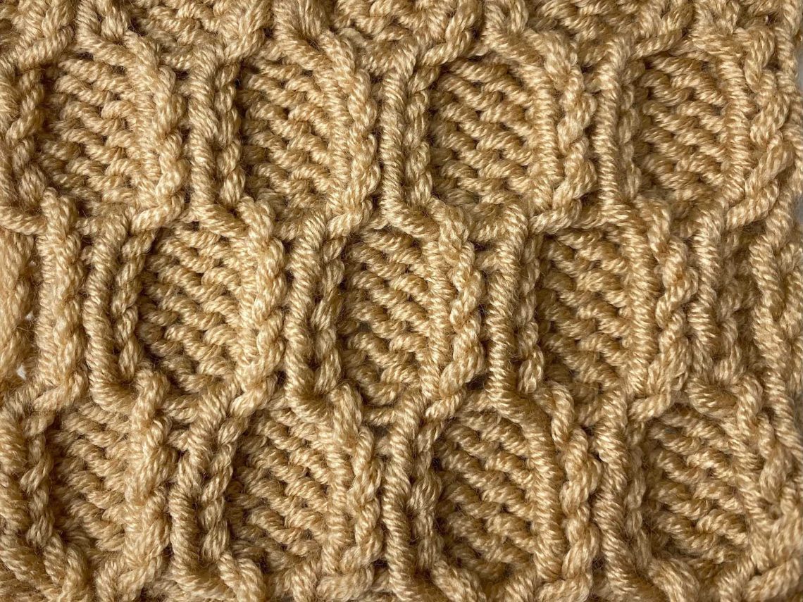 Large Honeycomb Knitting Pattern Kremi Large Honeycomb Knitting Pattern Kremi